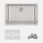 Stylish 27'' Olite Kitchen Sink, product view 1