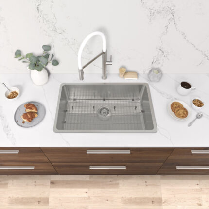 Stylish 27'' Olite Kitchen Sink, product view 2
