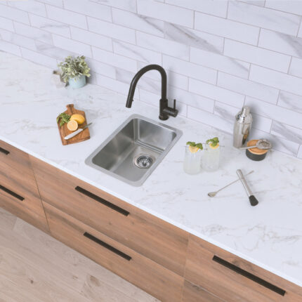Stylish 12'' Zafra Kitchen Sink, product view 2