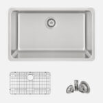 Stylish 30'' Malaga Kitchen Sink, product view 1