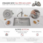 Stylish 30'' Malaga Kitchen Sink, product view 6