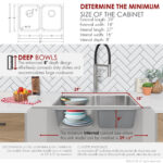 Stylish 29'' Avila Kitchen Sink, product view 4