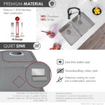 Stylish 29'' Avila Kitchen Sink, product view 6