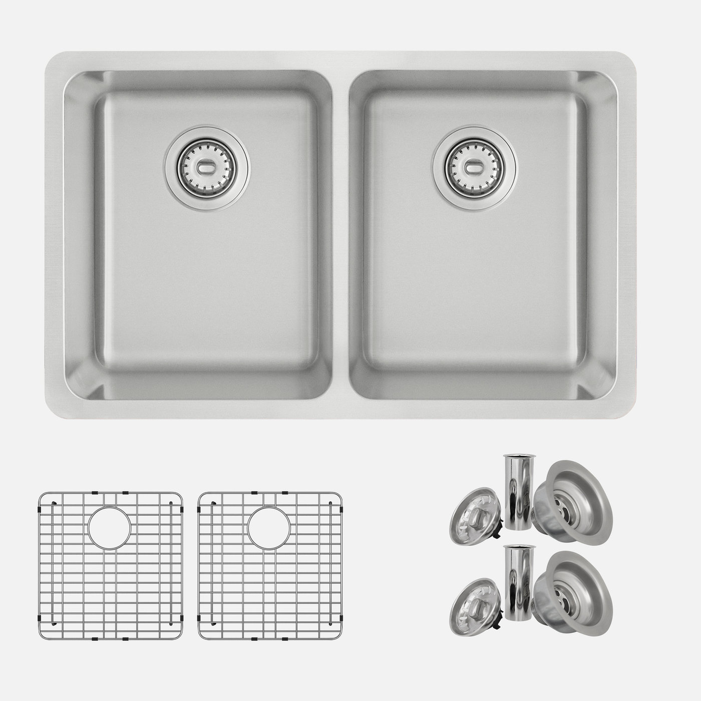 S-414TG_gray.jpg Stylish 29'' Avila Kitchen Sink, product view 1