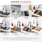 Stylish 29'' Avila Kitchen Sink, product view 12