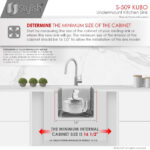 Stylish 16'' Kubo Kitchen Sink, product view 10