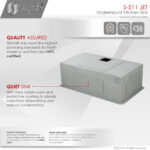 Stylish 30'' Jet Kitchen Sink, product view 3