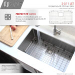 Stylish 30'' Jet Kitchen Sink, product view 6