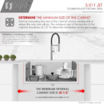 Stylish 30'' Jet Kitchen Sink, product view 9