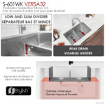 Stylish 32'' Versa32 Kitchen Sink, product view 10