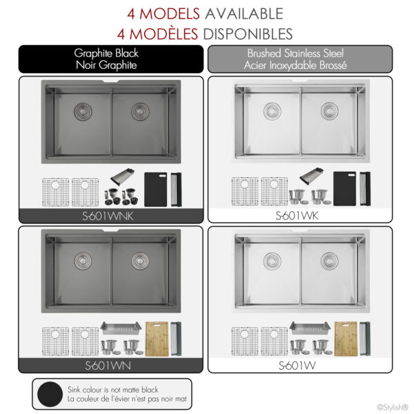 Stylish 32'' Versa32 Kitchen Sink, product view 14