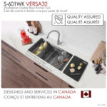Stylish 32'' Versa32 Kitchen Sink, product view 7