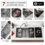 Stylish 32'' Versa32 Kitchen Sink, product view 8