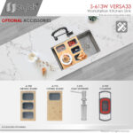 Stylish 33'' Versa33 Kitchen Sink, product view 14