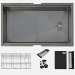 Stylish 33'' Versa33 Kitchen Sink, product view 1