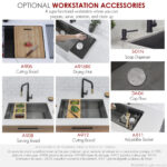 Stylish 33'' Versa33 Kitchen Sink, product view 13