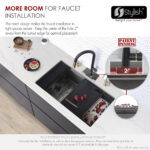 Stylish 33'' Versa33 Kitchen Sink, product view 8