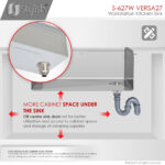 Stylish 27'' Versa27 Kitchen Sink, product view 13
