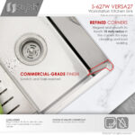 Stylish 27'' Versa27 Kitchen Sink, product view 4