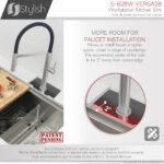 Stylish 28'' Versa28 Kitchen Sink, product view 9