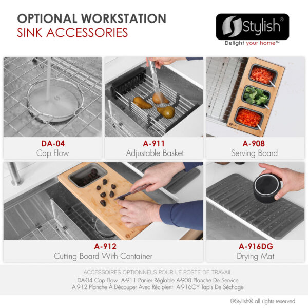 Stylish 36'' Versa36 Kitchen Sink, product view 9