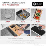 Stylish 36'' Versa Kitchen Sink, product view 10