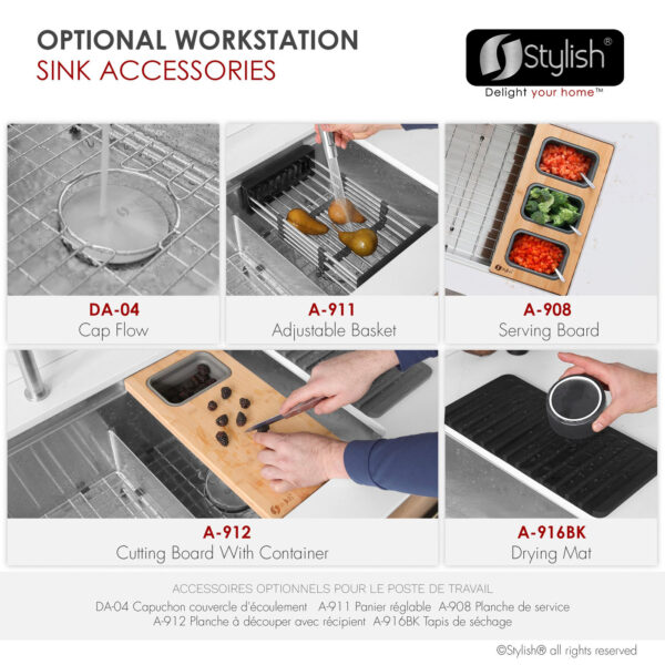 Stylish 36'' Versa Kitchen Sink, product view 10