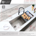 Stylish 39'' Versa39 Kitchen Sink, product view 4