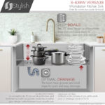 Stylish 39'' Versa39 Kitchen Sink, product view 8