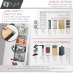 Stylish 42'' Versa42 Kitchen Sink, product view 5