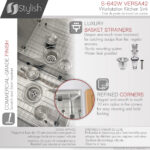 Stylish 42'' Versa42 Kitchen Sink, product view 8