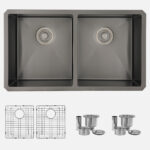 Stylish 32'' Opal Kitchen Sink, product view 1