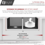 Stylish 32'' Opal Kitchen Sink, product view 11