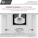 Stylish 16'' Lava Kitchen Sink, product view 10