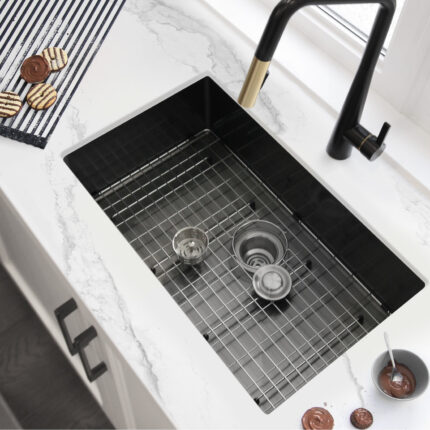 Stylish 30'' Agate Kitchen Sink, product view 2