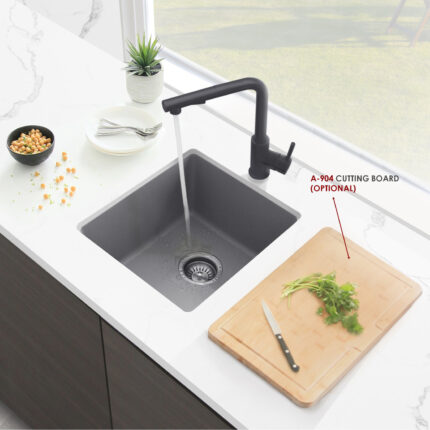 Stylish 16'' Kelso Kitchen Sink, product view 2