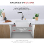 Stylish 22'' Aspen Kitchen Sink, product view 10