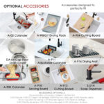 Stylish 22'' Aspen Kitchen Sink, product view 12