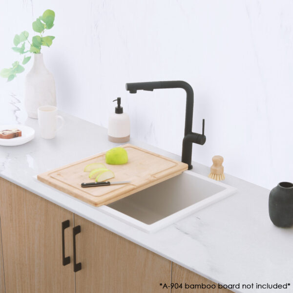 Stylish 22'' Aspen Kitchen Sink, product view 14