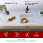 Stylish 22'' Aspen Kitchen Sink, product view 4