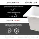 Stylish 22'' Aspen Kitchen Sink, product view 5