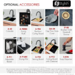 Stylish 22'' Aspen Kitchen Sink, product view 8