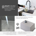 Stylish 25'' Killarney Kitchen Sink, product view 10