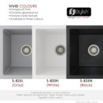 Stylish 25'' Killarney Kitchen Sink, product view 11