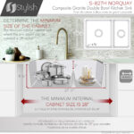 Stylish 27'' Norquay Kitchen Sink, product view 11