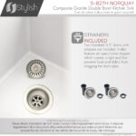 Stylish 27'' Norquay Kitchen Sink, product view 6