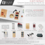 Stylish 27'' Norquay Kitchen Sink, product view 9
