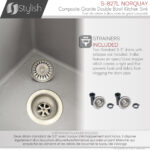 Stylish 27'' Norquay Kitchen Sink, product view 6