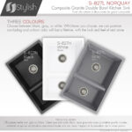 Stylish 27'' Norquay Kitchen Sink, product view 8