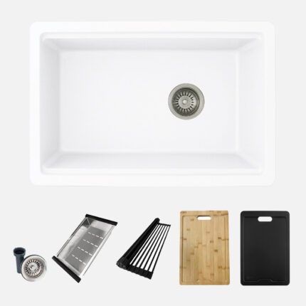 Stylish 28'' Kinbrook Kitchen Sink, product view 1